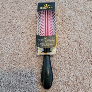 D3 Original 7-Row Styling Brush, Gloss Black - new